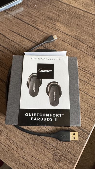 Продавам слушалки Безжични слушалки Bose - QC Earbuds II, TWS, ANC, Triple Black