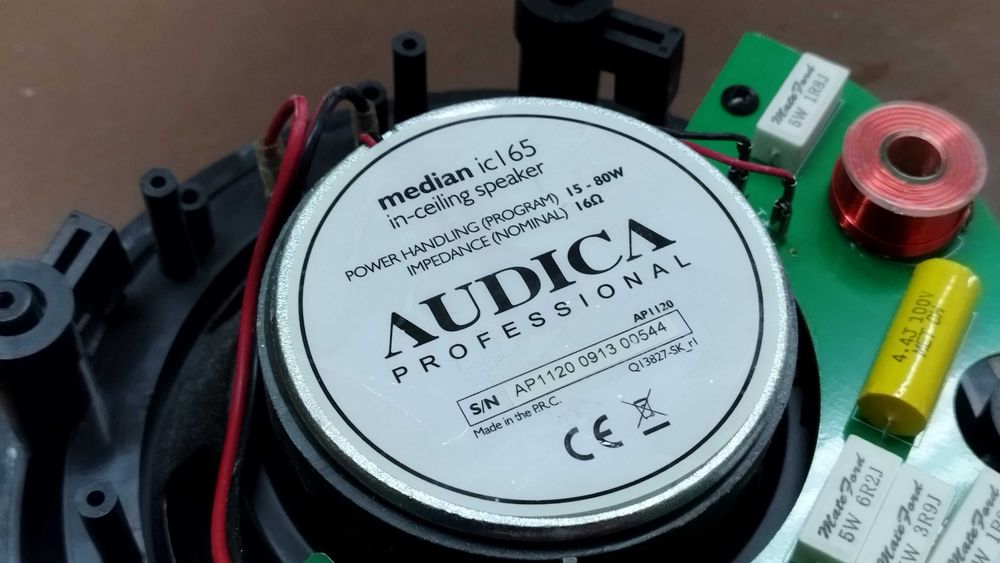 Тонколони за вграждане - AUDICA Median IC 165 и  CS1000S - Субуфер