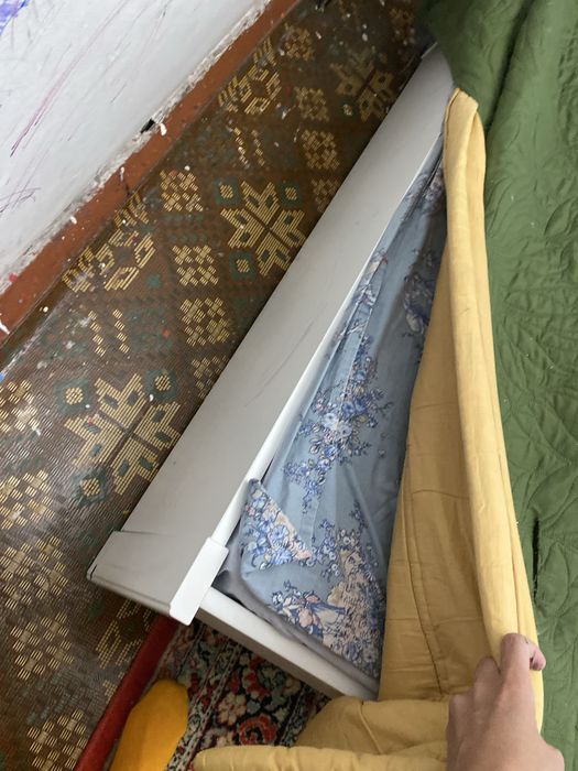 Двухспальная кровать икея б/у