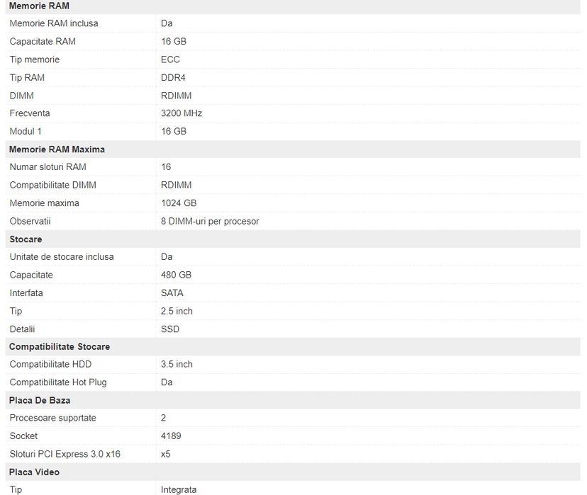 Server DELL PowerEdge R750xs