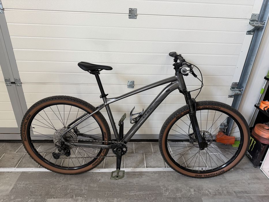 Велосипед 29 CUBE  - Reaction SLX SLATEBLK BLK