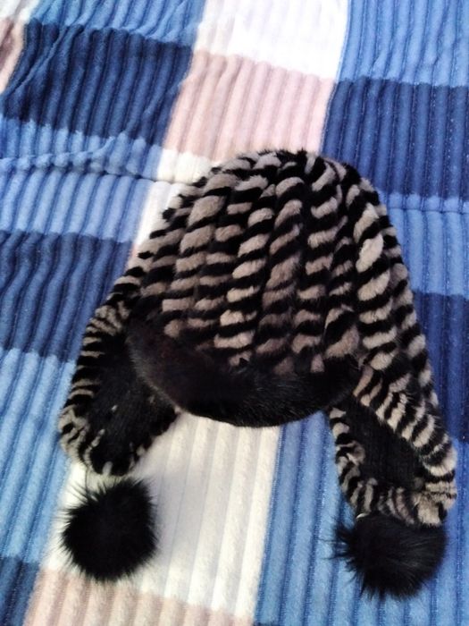 Шапка натуралка ушанка