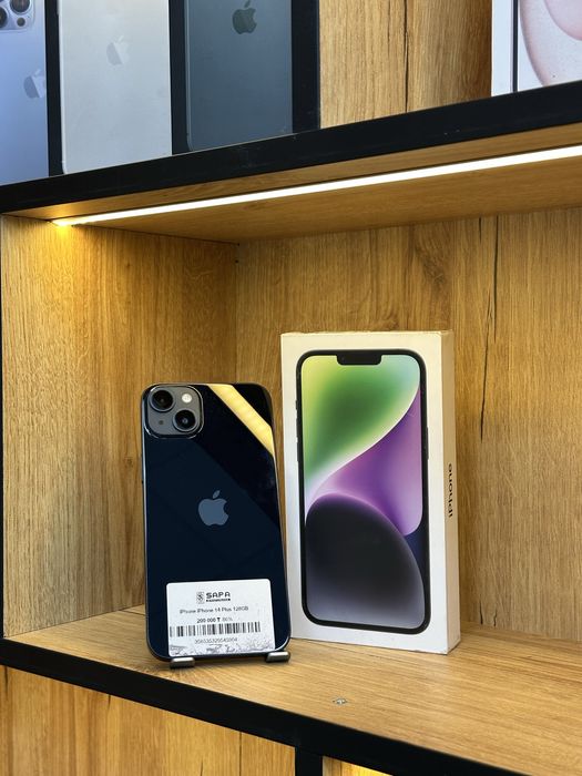 айфон 14 плюс черный 86%