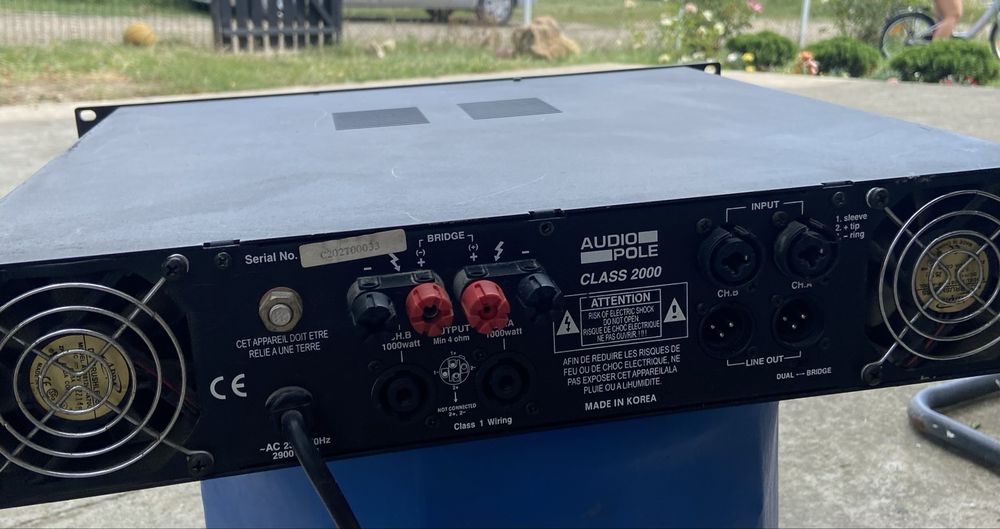 amplificator pole class 2000
