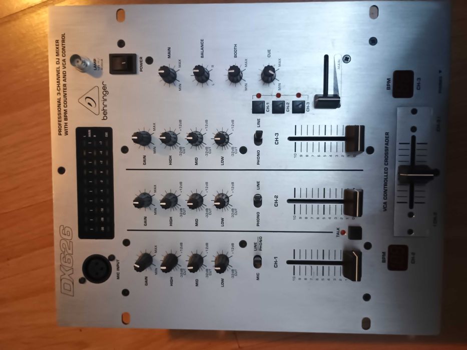 Mixer DJ audio pasiv