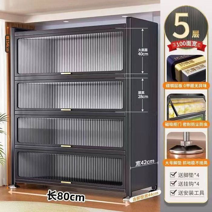 Oshxona uchun etajerkala shkaflar