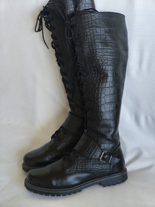 Ботуши естествена кожа, номер 39