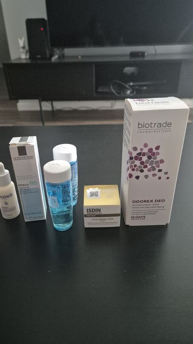 Козметика Caudalie, La roche, Lancome, Isdin,Galenic