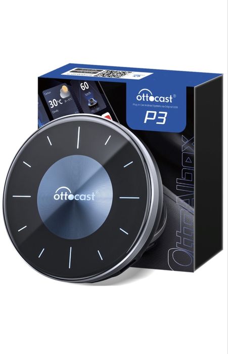 Adaptor wireless,compatibil cu Apple Carplay si Android Auto,OTTOCAST