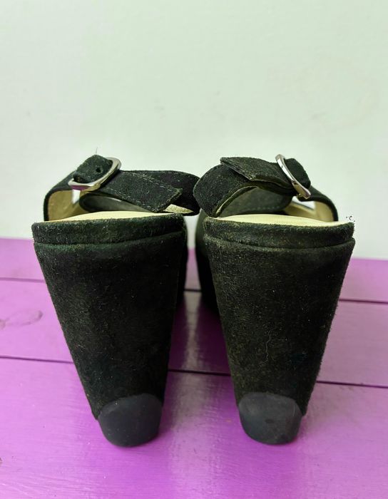 Дамски Официални Сандали Обувки на Платформа 36 номер Ест Велур