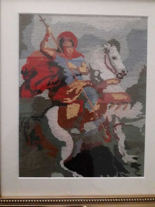 Goblen de o calitate deosebita cu SF.GHEORGHE