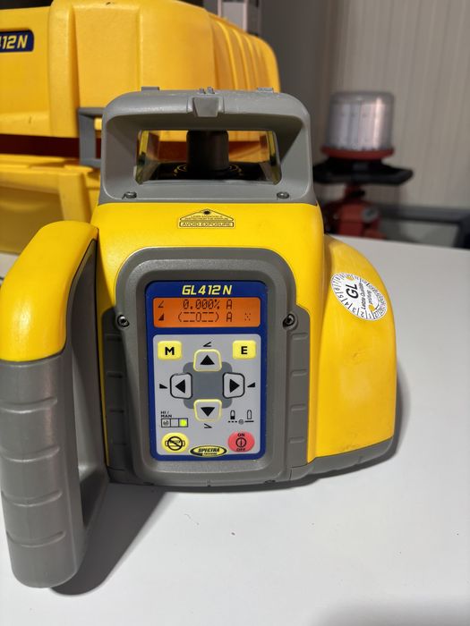 Spectea gl 412 n nivela laser canalizare cu pante leica topcon hilti