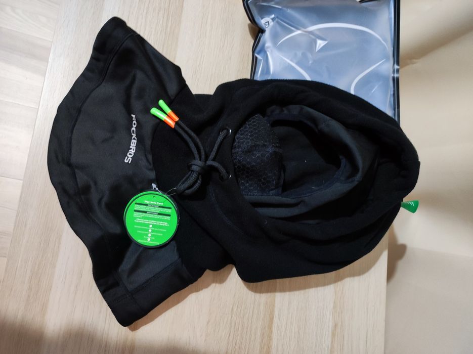 Cagula sport, Rockbros, Poliester, 53-60 cm, Negru