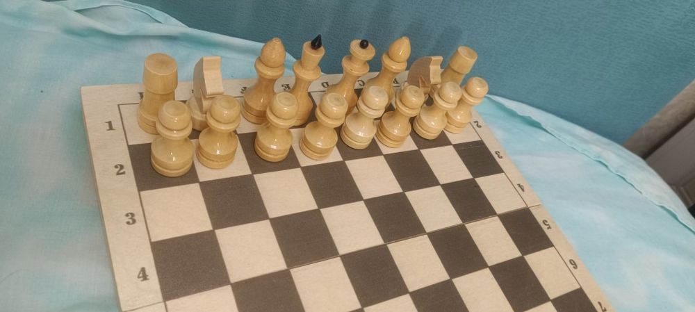 Шахматы (Деревянные, лакированные)