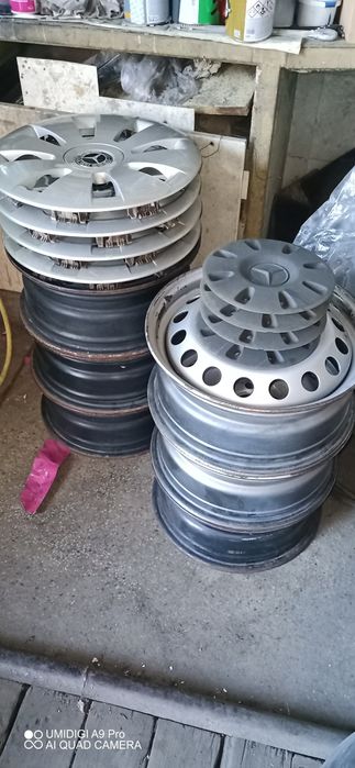 Железни джанти за Мерцедес Виано 5/112/16