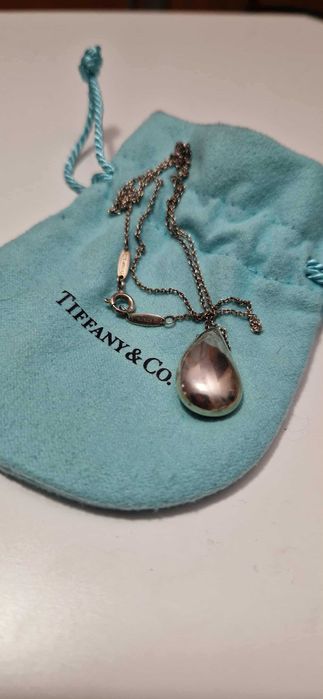 Сребърно колие и синджирче Tiffany & Co