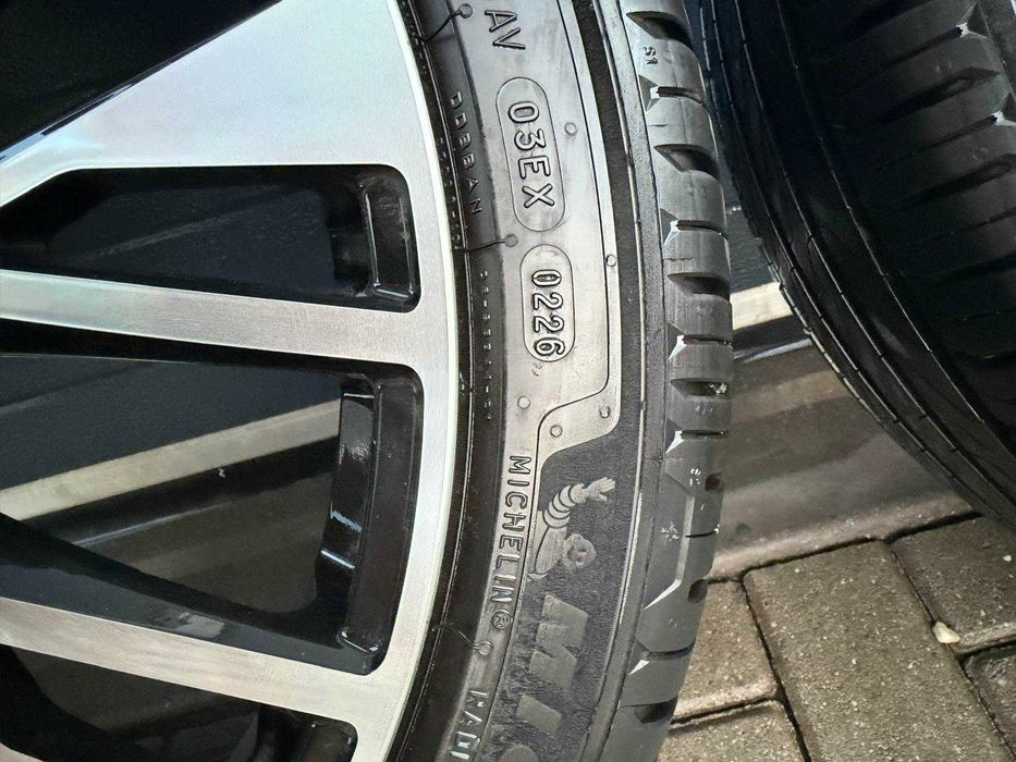 Vand jante aliaj bicolor 5x112 R19 cu anvelope Michelin 235 /40 R19, Vw Skoda Audi Mercedes BMW