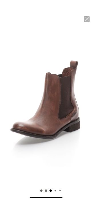 Кожени боти Chelsea в кафяво Pepe Jeans