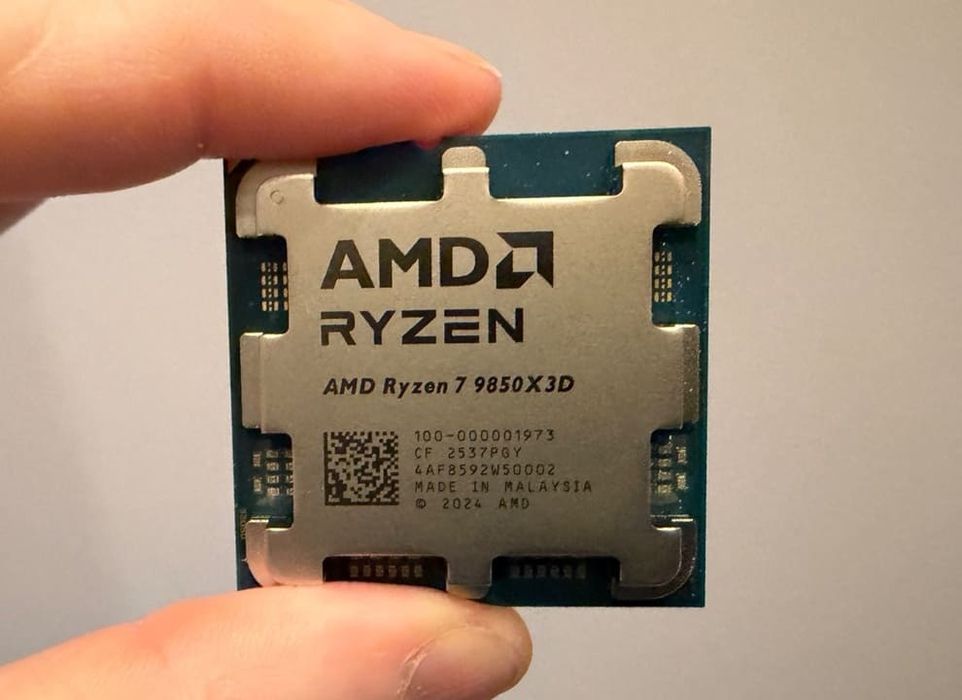 Ryzen 7 9850X3D 8core 5650Mhz