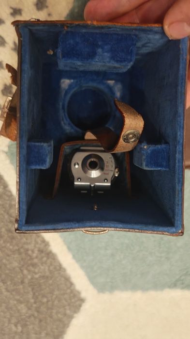 Set Voigtländer Telomar 100mm f/5.5 Reflex + vizor Turnit 35/100 mm,