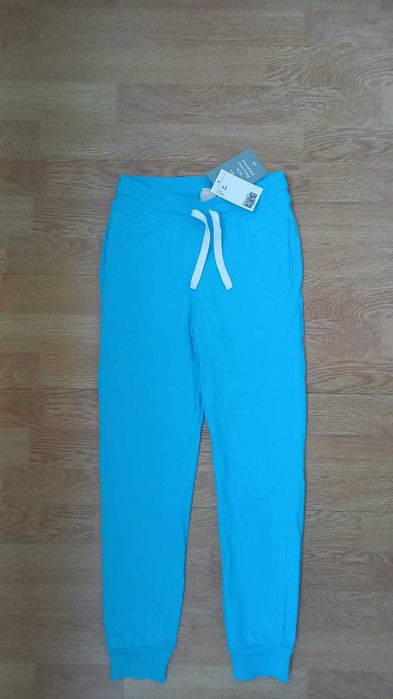 Pantaloni tip jogging de bumbac copii H&M marimea 134 NOI cu eticheta