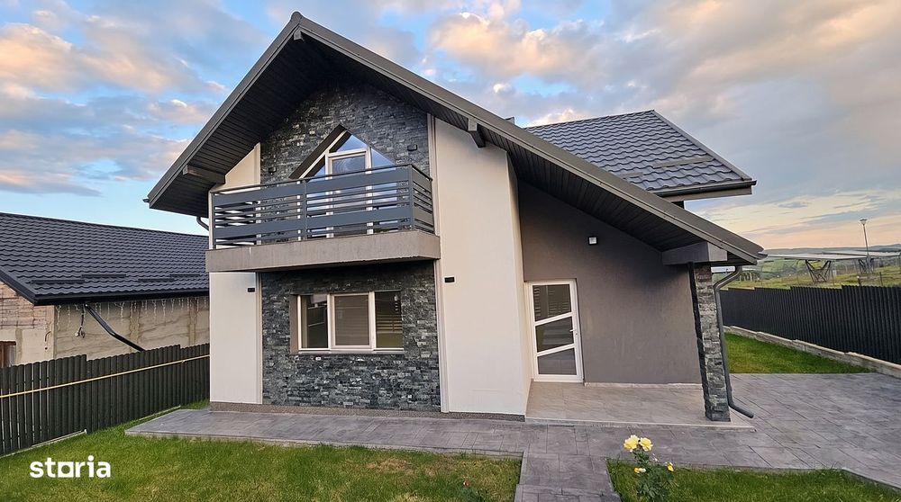Casă noua 2025 P+M, 5 camere, clasa energetica A, vedere lac, 500mp