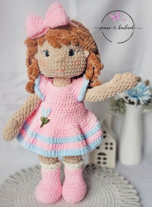 Papusa crosetata 48 cm