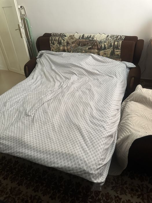 Разтегаем диван с 2 фотьойла