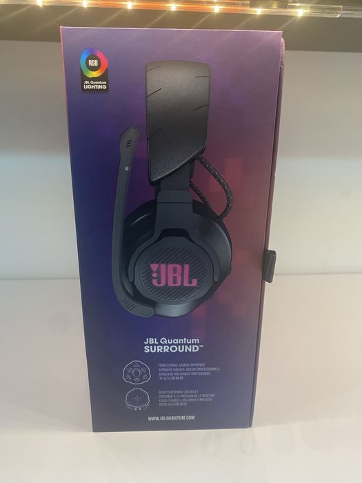Căști Gaming JBL Quantum 600 – Wireless 2.4GHz, Sound Surround