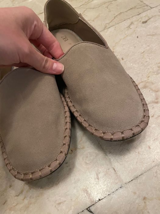 Mocasini Zara bej pentru dama