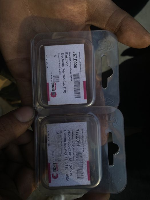 Электроды и сопла для плазмореза