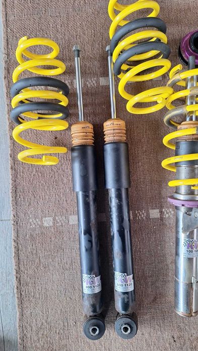 Suspensie Sport Reglabila KW INOX Leon-Golf VII-Audi A3-Octavia