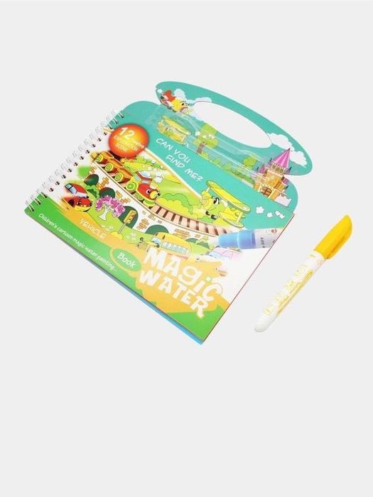 Многоразовая водная раскраска для детей dm21