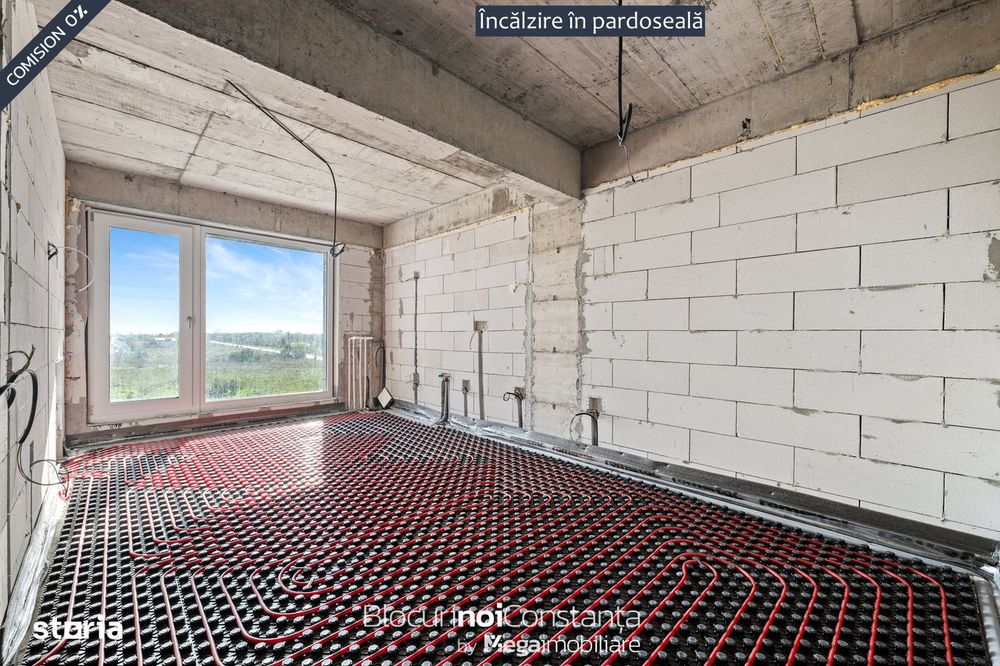 #La mare: Apartament 2 camere · încălzire pardoseală | Bloc cu piscină