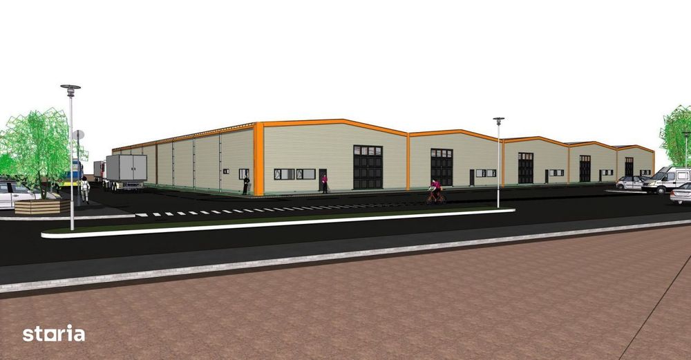 Spatiu Industrial Nou 1080 Mp/Parc Industrial Prejmer