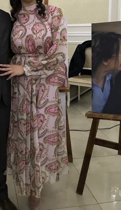 продам шифоновое платье Казахстанского бренда