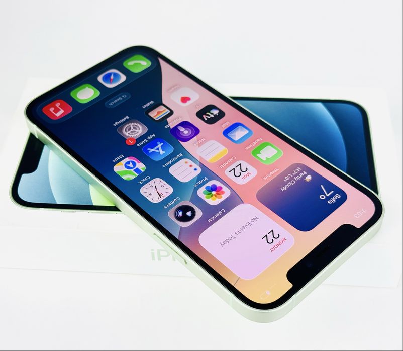 Apple iPhone 12 64GB Green 100% Батерия! Гаранция!