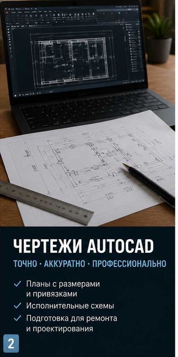 Обмерный план / Замер помещений / Чертежи