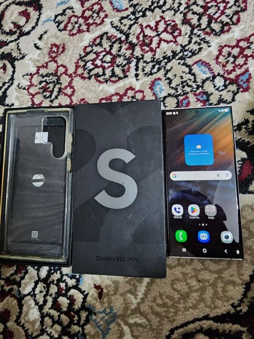 Samsung s22ultira  yangi kareskiy