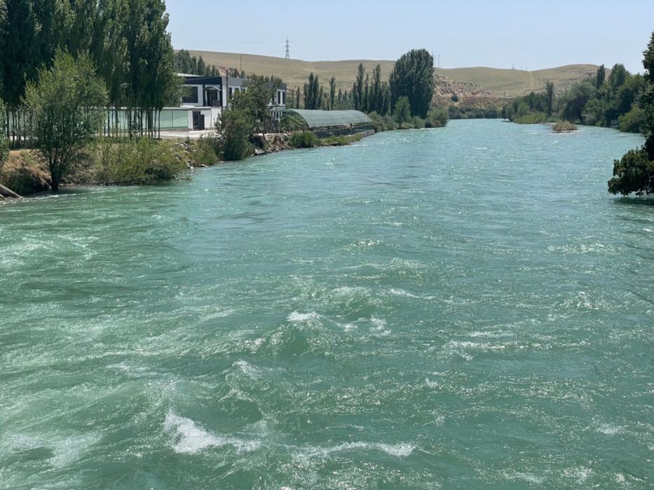 Продается Зона отдыха у реки. 5 коттедж Кафе, ресторан. Новый Ташкент.