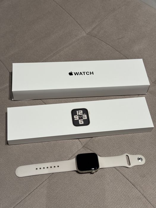 Apple watch SE 2 44mm Star Aluminium impecabil
