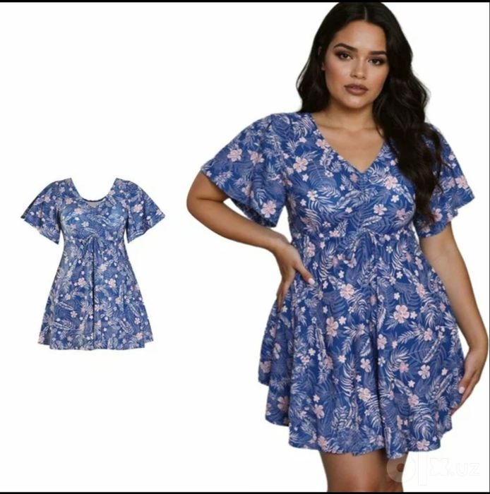 Женский купальник больших размеров  5XL, 6XL, 7XL