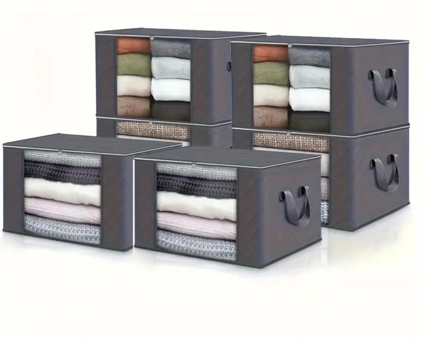 Органайзер для одеял,одежды. Серый