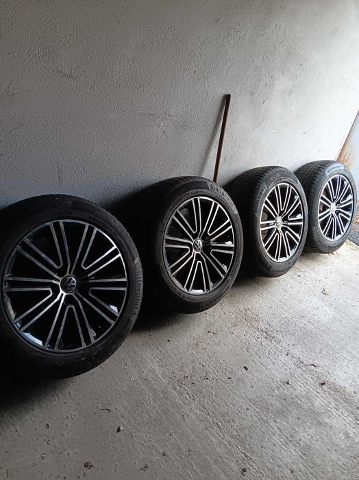 4 roti vw originale cu avelope iarna