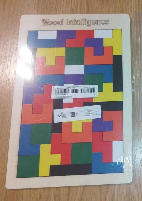 Tableta copii, puzzle lemn, lego pisica, joc X0, joc inteligence stick