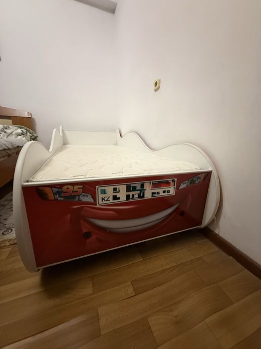 Детская кровать тачки МакВин