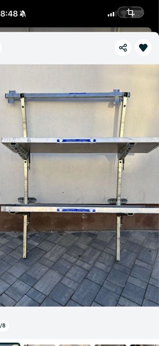 Vand rafturi pliabile