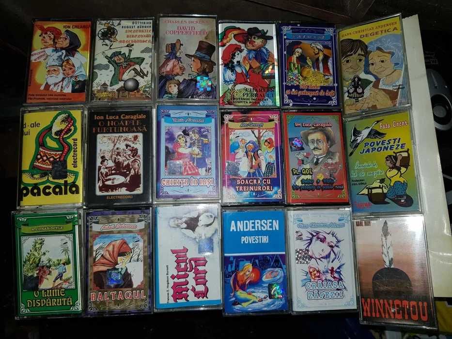 Casete Audio NOI Romanesti Muzica Usoara POP Rock Povesti Colinde