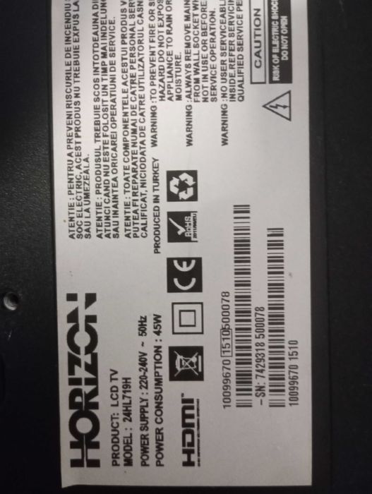 Componente Horizon 24inch tv de vânzare