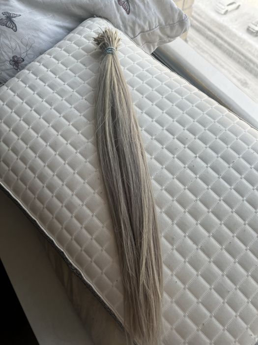 Волосы для наращивания 65 грамм блонд